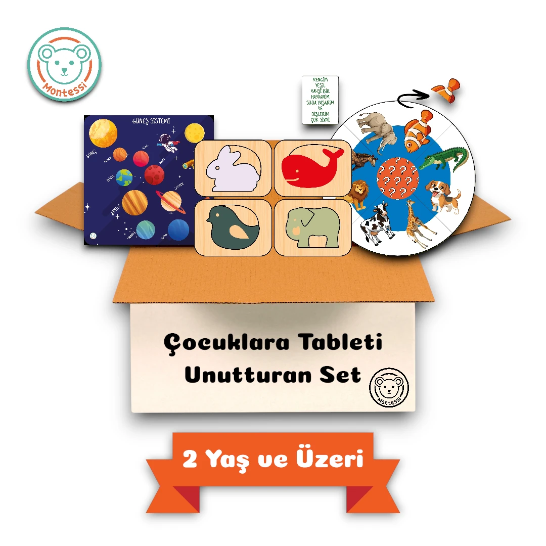Çocuklara Tableti Unutturan Set (3 Oyuncak)