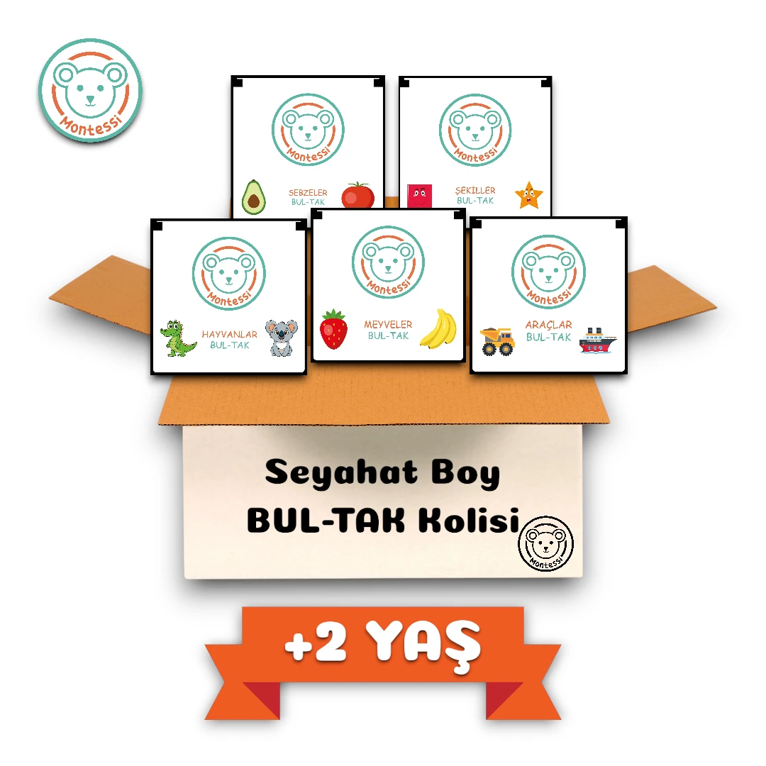Seyahat Boy BUL-TAK Seti (5 Oyuncak)