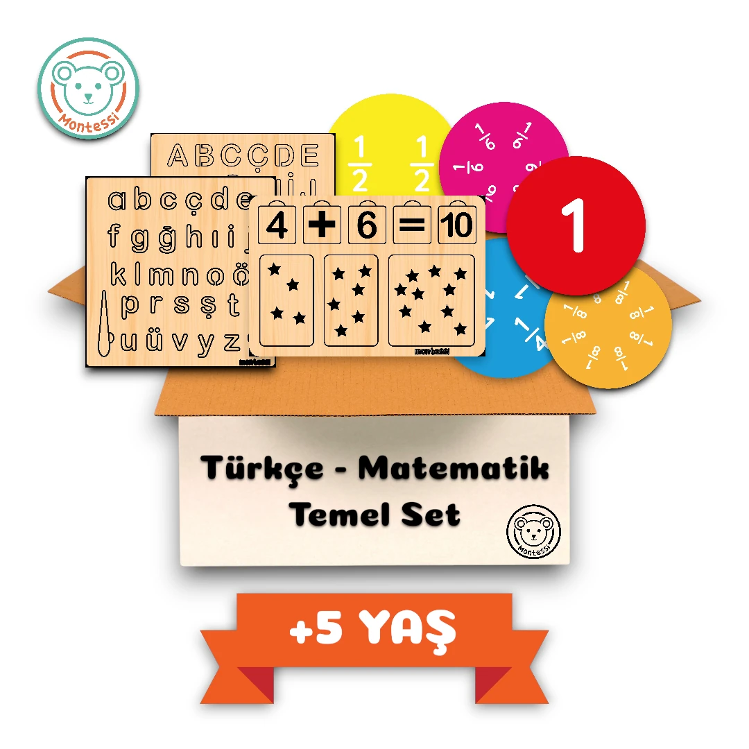 Türkçe-Matematik Temel Set (3 Oyuncak)